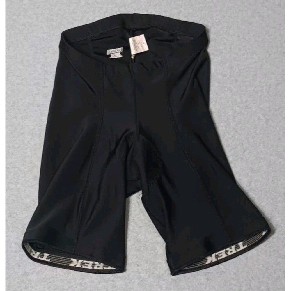Trek Cycling Bike Shorts Large Black Mountain Biking Compression Lightly Padded